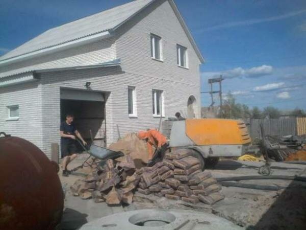 Стяжка пола. Полусухая стяжка. Стяжка машинным способом